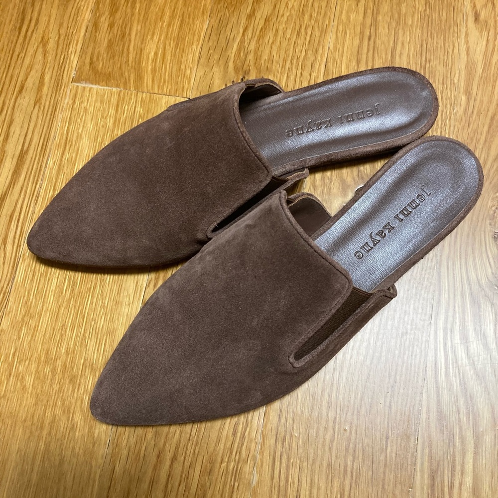Jenni Kayne Espresso Mules